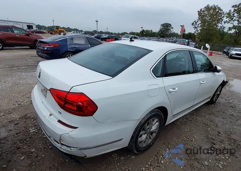 2016 Volkswagen Passat 1.8T S from USA, damaged, VIN 1VWAS7A31GC034034